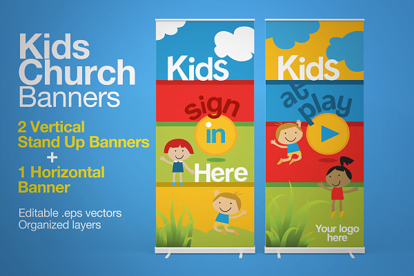 Kids Church Banners