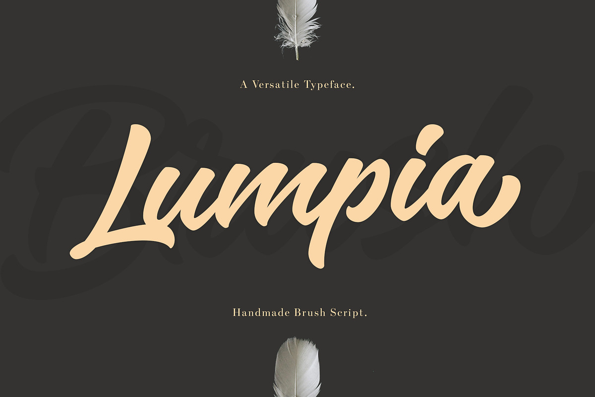 Lumpia Logotype in Script Fonts - product preview 8