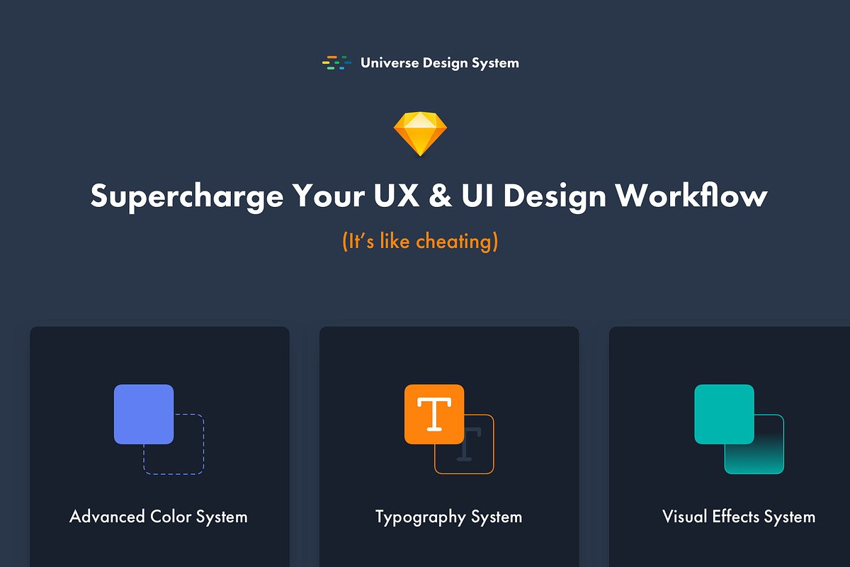 Universe Design System for Sketch in UI Kits and Libraries - product preview 8