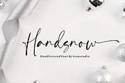 Handsnow - Handlettered Font