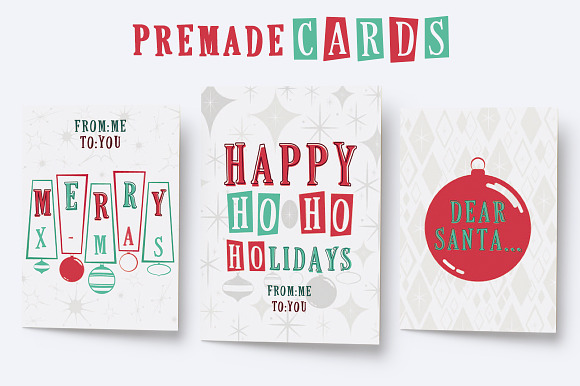 This Holiday Season - Christmas font in Christmas Fonts - product preview 5