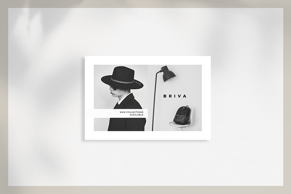 BRIVA - POSTCARD in Postcard Templates - product preview 5