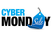 Cyber Monday Sale with Price Tag