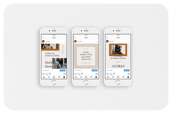 ROSE Instagram Feed in Instagram Templates - product preview 2
