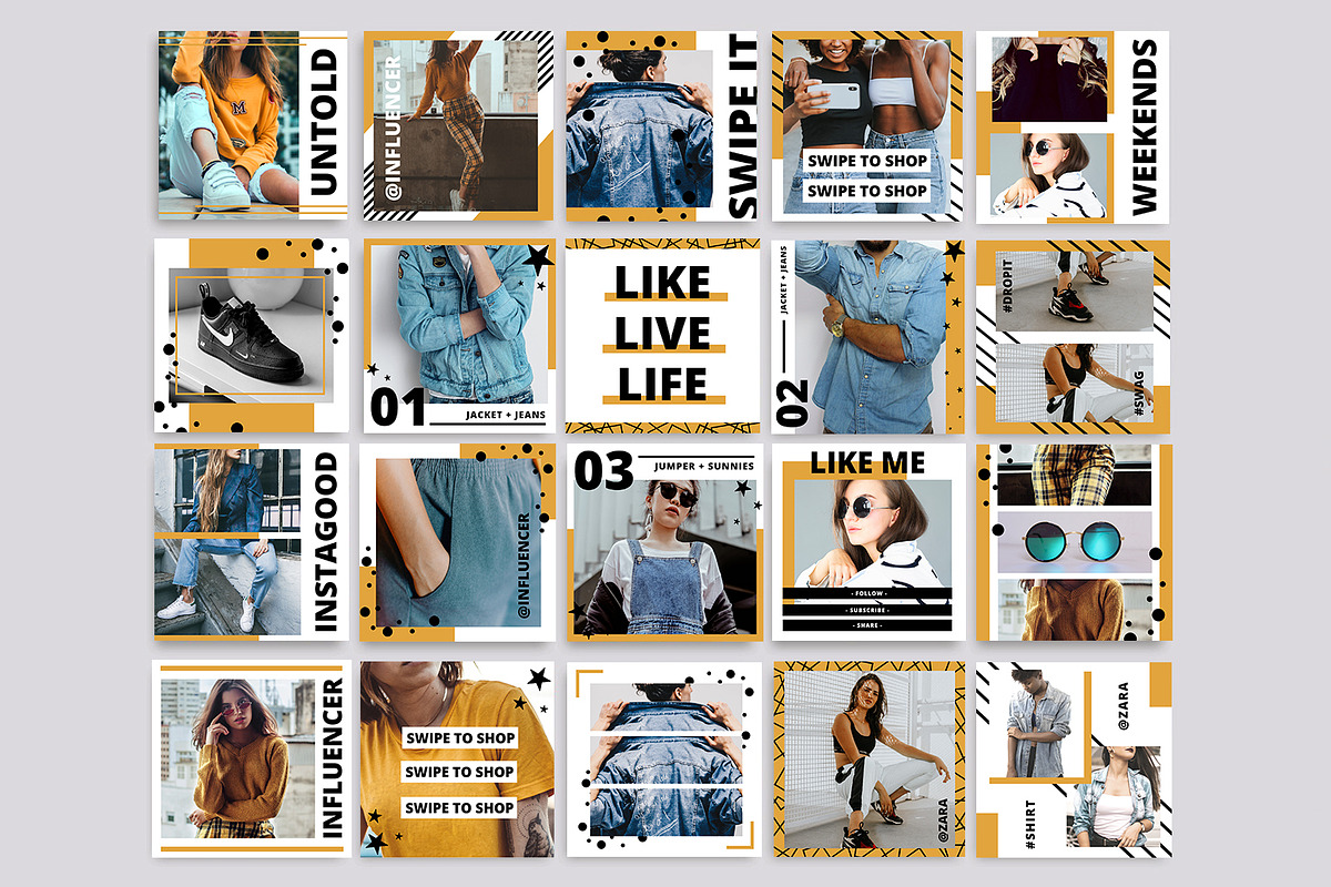 PSD | Untold Social Media Pack in Instagram Templates - product preview 8