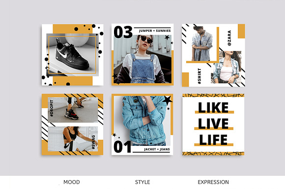 PSD | Untold Social Media Pack in Instagram Templates - product preview 3