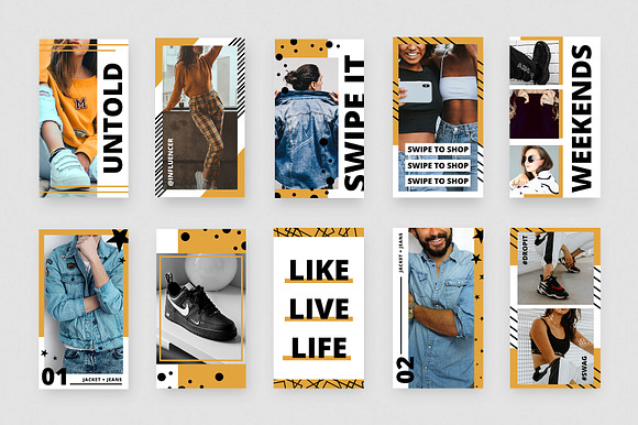 PSD | Untold Social Media Pack in Instagram Templates - product preview 6