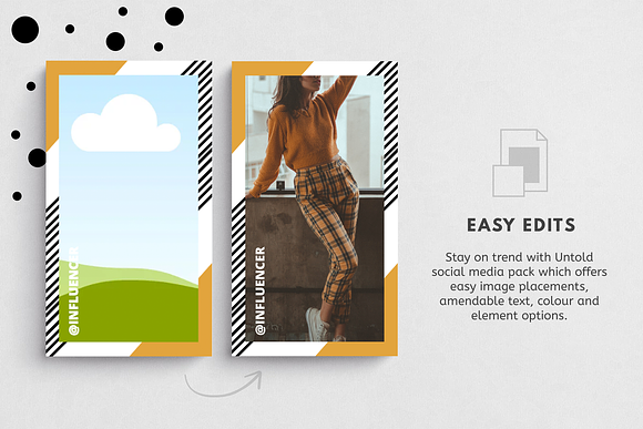 PSD | Untold Social Media Pack in Instagram Templates - product preview 7