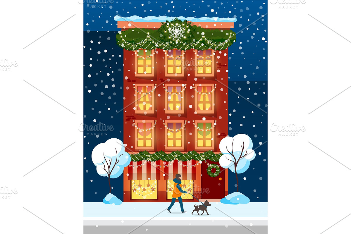 Building with Winter Festive in Illustrations - product preview 8