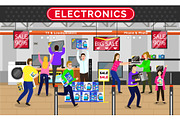 Electronics Store Sale Shopping Shop