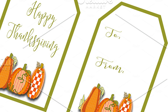 Gift Tags, Pumpkin Patch Trio in Objects - product preview 3