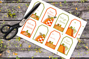 Gift Tag, Pumpkin Patch Tops