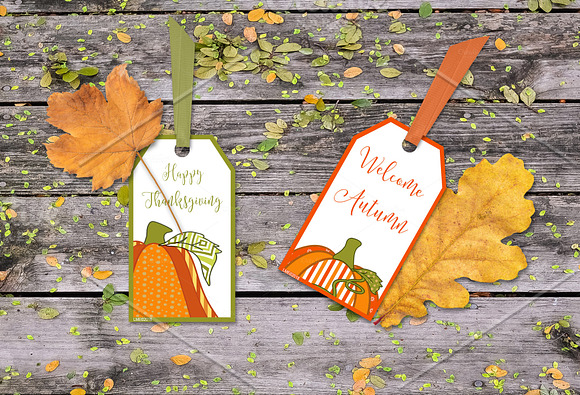 Gift Tag, Pumpkin Patch Tops in Objects - product preview 1