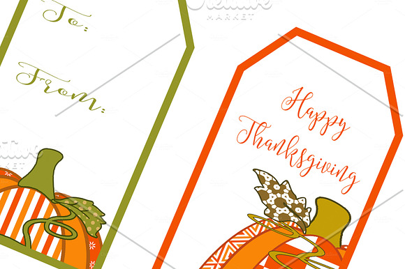 Gift Tag, Pumpkin Patch Tops in Objects - product preview 2