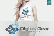 Digital Gear - Modern Logo Template