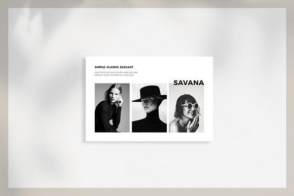 SAVANA - POSTCARD in Postcard Templates - product preview 2