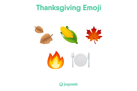 JoyPixels Thanksgiving Emoji Icons in Smiley Icons - product preview 3