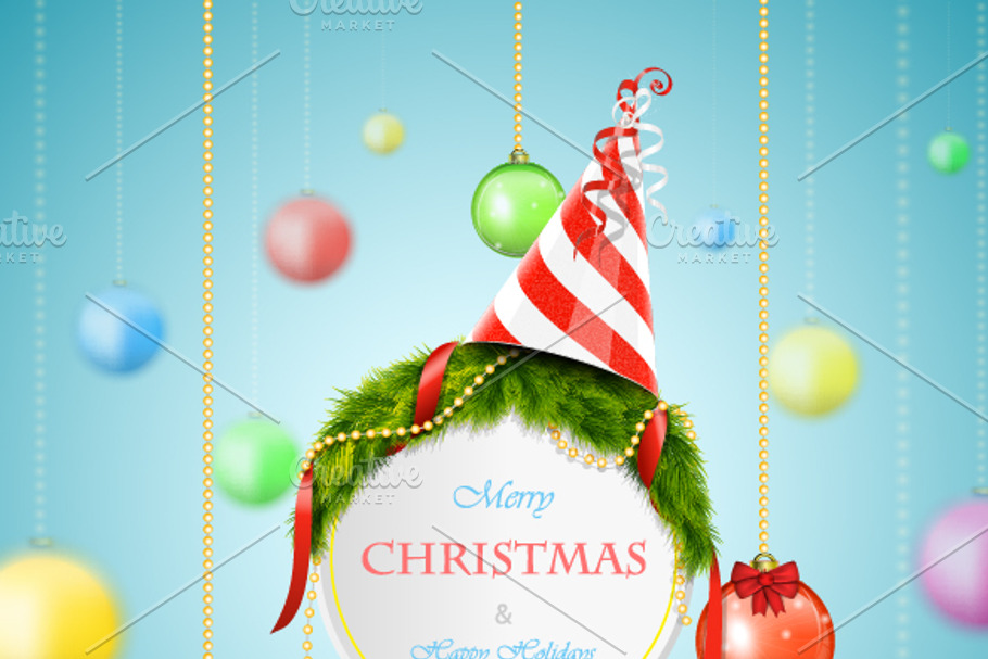 White Christmas billboard in Illustrations - product preview 8