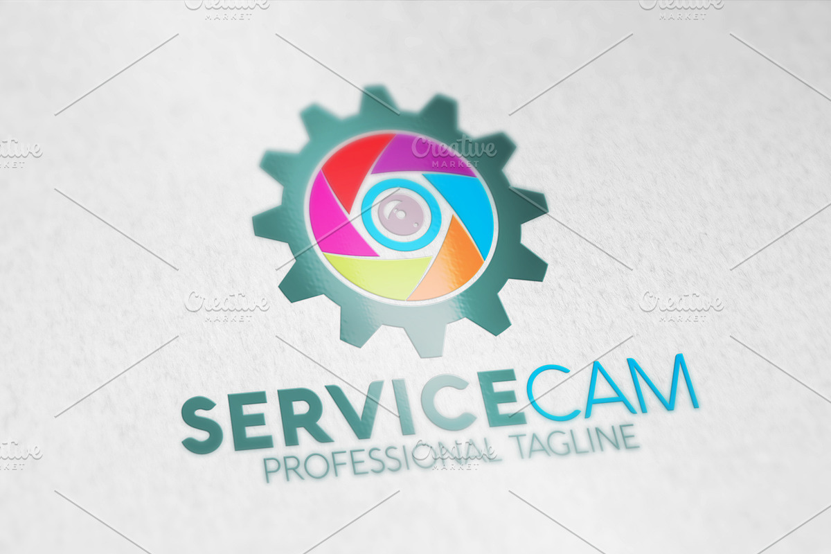 Service in Logo Templates - product preview 8