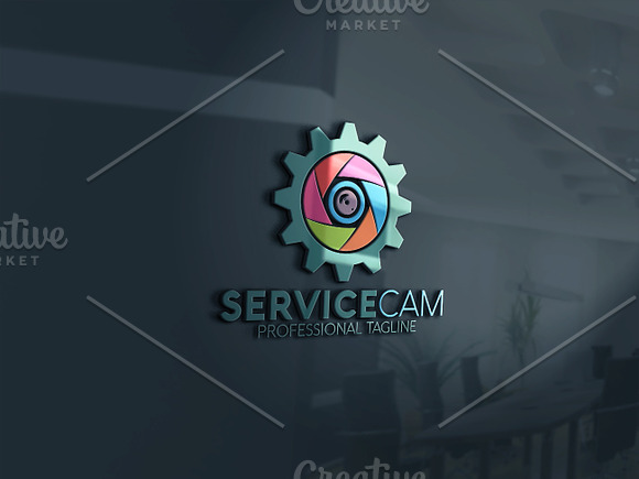 Service in Logo Templates - product preview 1