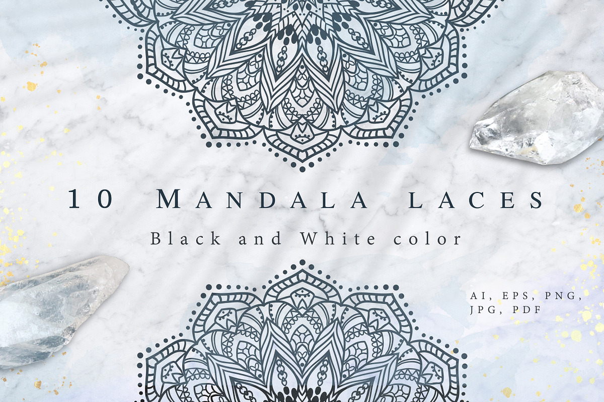10 Mandala Laces + Bonus in Objects - product preview 8