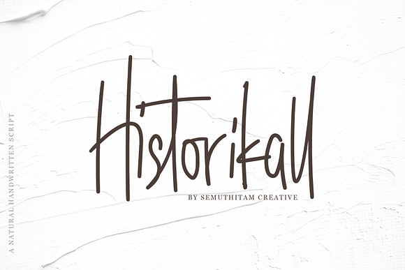Historikall in Script Fonts - product preview 6