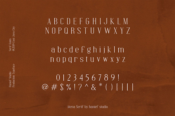 Atena - Serif Font in Serif Fonts - product preview 6