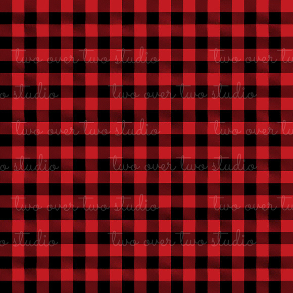 Buffalo Plaid Digital Paper in Patterns - product preview 1