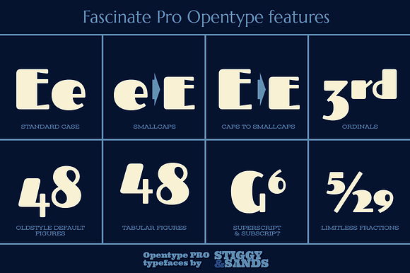 Fascinate Pro Family in Display Fonts - product preview 3