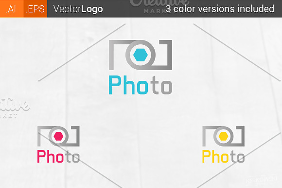 Photography Logo in Logo Templates - product preview 1