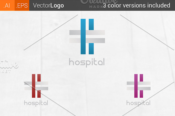 Hospital Logo in Logo Templates - product preview 1