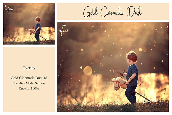 95 Gold Dust Overlays for PS in Add-Ons - product preview 1