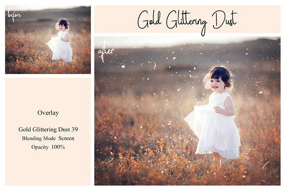 95 Gold Dust Overlays for PS in Add-Ons - product preview 3