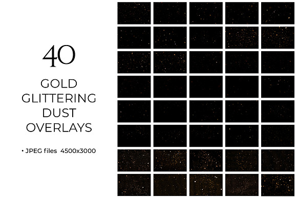 95 Gold Dust Overlays for PS in Add-Ons - product preview 9