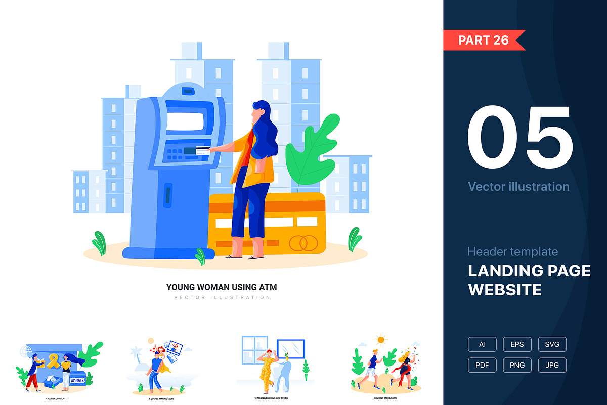 [Part 26] Website illustrations set in Illustrations - product preview 8