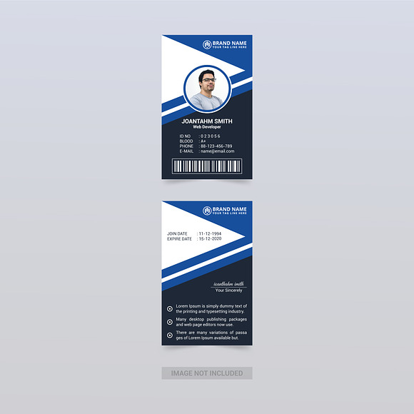 ID CARD in Stationery Templates - product preview 1