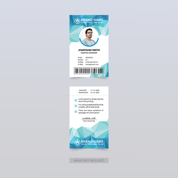 ID CARD in Stationery Templates - product preview 1