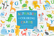 Alphabet Zoo Illustration Set