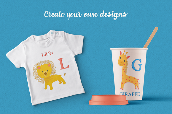 Alphabet Zoo Illustration Set in Illustrations - product preview 4