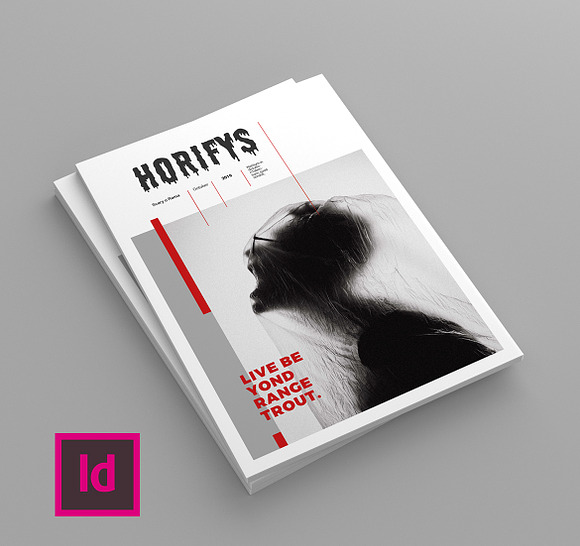Horifys - Magazine Template in Magazine Templates - product preview 1