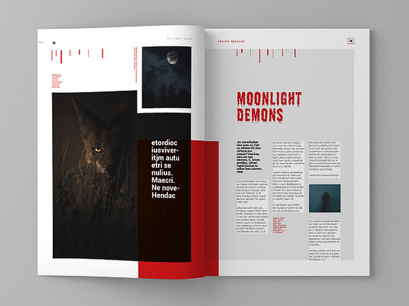 Horifys - Magazine Template in Magazine Templates - product preview 7