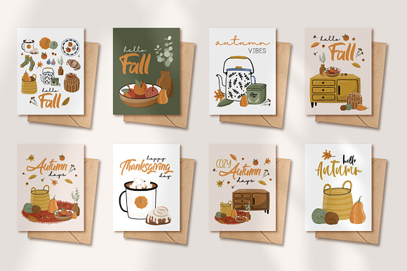 Cozy Autumn Collection in Illustrations - product preview 2