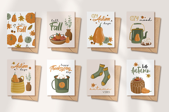 Cozy Autumn Collection in Illustrations - product preview 3
