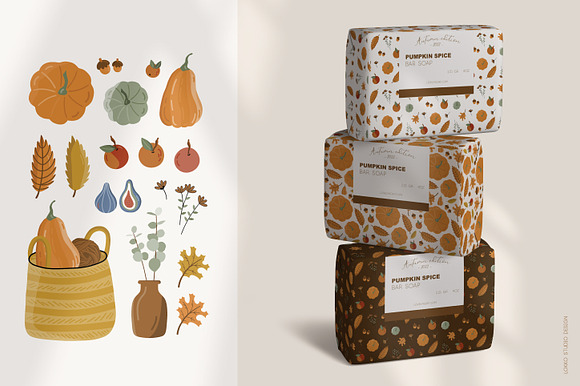 Cozy Autumn Collection in Illustrations - product preview 8