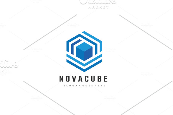 Innovation Cube Logo in Logo Templates - product preview 2