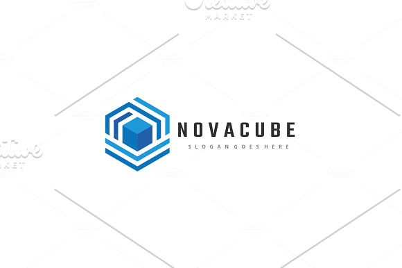 Innovation Cube Logo in Logo Templates - product preview 3
