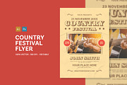 Country Festival Flyer