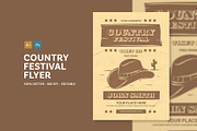 Country Festival Flyer