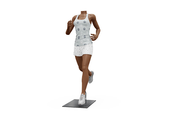 Female Sport Outfit in Mockup Templates - product preview 15