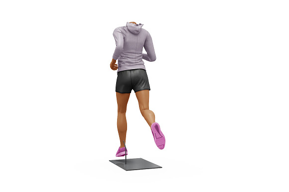 Female Sport Outfit in Mockup Templates - product preview 9